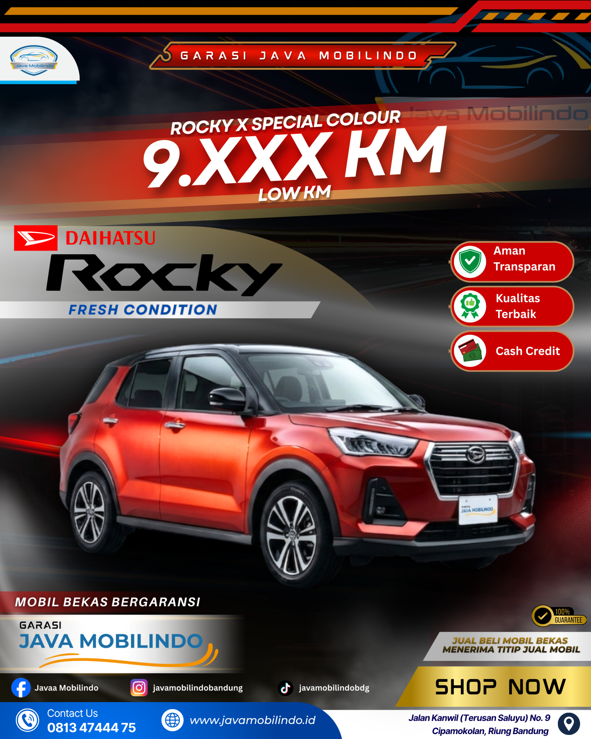 Daihatsu NEW ROCKY 1.2 X CVT 2024